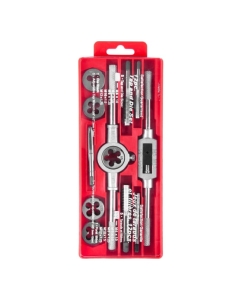 Купить Набор метчиков и плашек AV Steel 12 предметов, М6-М12 AV-921207  в E-mobi