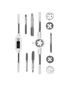 Купить Набор метчиков и плашек AV Steel 12 предметов, М6-М12 AV-921207  в E-mobi