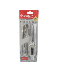 Купить Набор металлорежущего инструмента 7 предметов (М4-М12) Зубр 28126-H7  в E-mobi