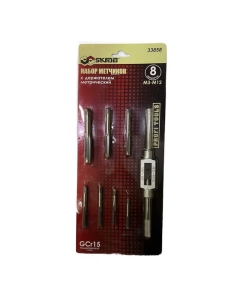 Купить Набор метрических метчиков с держателем SKRAB НС 008-1 8 предметов 33858  в E-mobi