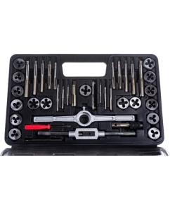 Купить Набор автомобильных метчиков и плашек СЕРВИС КЛЮЧ 40 пр. PROFFI 77570  в E-mobi