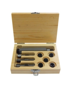 Купить Набор метчиков и футорок для восстановления резьбы свечей накаливания Partner 9пр. (M9x1.0-5шт.) PA-1009-1(396) в E-mobi