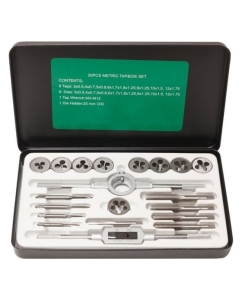 Купить Набор метчиков и плашек Rockforce метрический 20 предметов RF-M020-1(10456)  в E-mobi