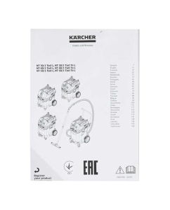 Купить Пылесос влажной и сухой уборки KARCHER NT 30/1 Tact Te L 1.148-211  в E-mobi