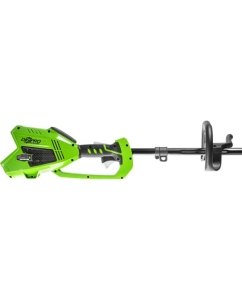 Купить Триммер аккумуляторный GreenWorks GD40BC 40V, 40 см, с 1хАКБ 4 Ач c USB и ЗУ 1301507USB4  в E-mobi