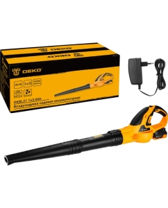 Купить Садовая аккумуляторная воздуходувка DEKO DKBL21 20 В, 1x3.0 А*ч 063-4363 в E-mobi