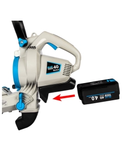 Купить Аккумуляторный воздуходув DDE BlueTech VBB 2740 46 м/с, сборник, без ЗУ и АКБ 909-310  в E-mobi