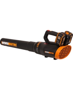 Купить Воздуходувка аккумуляторная бесщеточная WORX 40В, 4 Ач х2, двойное ЗУ 2x1A WG581E  в E-mobi