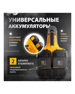 Купить Аккумуляторная воздуходувка DENZEL RB180-36 36 В, 4 А*ч 59610  в E-mobi