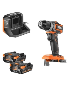 Купить Бесщеточная аккумуляторная дрель-шуруповерт AEG BS18SBL-202C 4935472277 в E-mobi