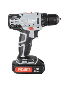 Купить Аккумуляторная дрель-шуруповерт Ресанта ДА-50Л2-18А 75/14/9  в E-mobi