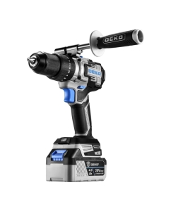 Купить Аккумуляторная ударная бесщеточная дрель-шуруповерт DEKO DKCID20 PRO в кейсе, 20 В, 135 Нм, 2x4.0 Ач 063-4437 в E-mobi