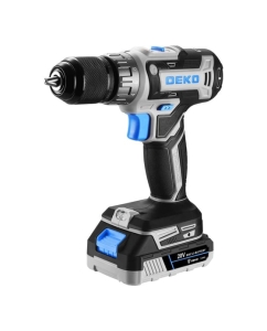 Купить Аккумуляторная дрель-шуруповерт DEKO Loner 20V, 20В, 2x3.0 Ач 085-1005  в E-mobi