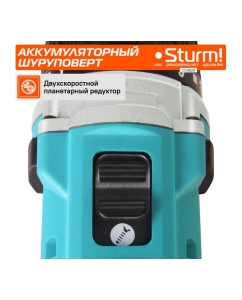 Купить Аккумуляторная дрель Sturm 20 В, 1BatterySystem, 2 акк., 2,0 Ач, кейс CD3620  в E-mobi