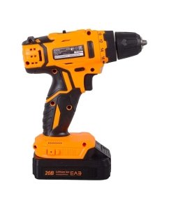 Купить Аккумуляторная дрель-шуруповерт Вихрь ДА-20Л-2КА с набором оснастки, 65 предметов 72/14/36  в E-mobi