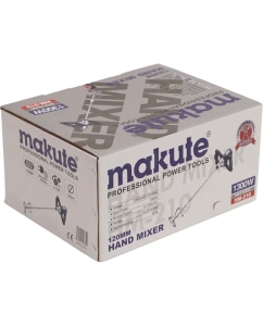 Купить Миксер строительный Makute (1300Вт, 1100 об/мин) HM-210  в E-mobi