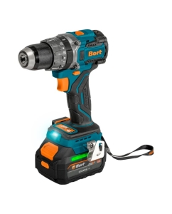 Купить Аккумуляторная ударная дрель-шуруповерт BORT BAB-21U (2x4А.ч) 93414837  в E-mobi