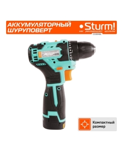 Купить Аккумуляторный шуруповерт Sturm CD3514BL  в E-mobi