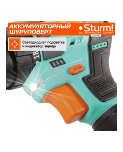 Купить Аккумуляторный шуруповерт Sturm CD3514BL  в E-mobi