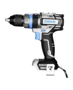 Купить Дрель-шуруповерт аккумуляторная ударная бесщеточная DKCID20, без АКБ и з/у DEKO 063-4456  в E-mobi