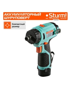 Купить Аккумуляторная дрель-шуруповерт Sturm CD3212SC  в E-mobi