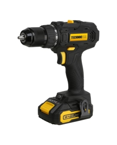 Купить Аккумуляторная дрель-шуруповёрт TECHNICOM 20В, 2Ач, 2-13мм диаметр патрона, 2 скорости 0-400/0-1500 об/мин, 25+1 ступеней крутящего момента TC-CD797 в E-mobi