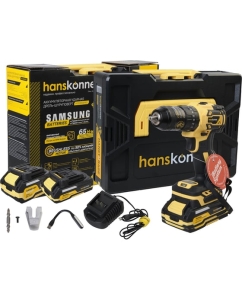 Купить Аккумуляторный шуруповерт Hanskonner 1BatterySystem HCD2065PRO в E-mobi