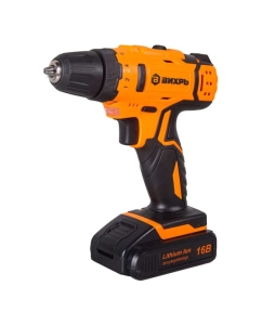 Купить Аккумуляторная дрель-шуруповерт Вихрь ДА-16Л-2КА с набором оснастки, 65 предметов 72/14/49 в E-mobi