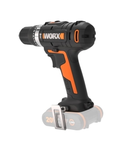 Купить Ударная аккумуляторная дрель-шуруповерт WORX 50 Нм, 20 В, без АКБ и ЗУ WX370.9  в E-mobi