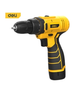 Купить Дрель-шуруповерт аккумуляторная DELI DL-DZ12-6A2 1 акб, 12В х 2Ач, ЗУ, 30Нм, набор оснастки 24 предмета, кейс 164631  в E-mobi