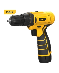 Купить Дрель-шуруповерт аккумуляторная DELI DL-DZ12-4A2 1 акб, 12В х 2Ач, ЗУ, 30 Нм, коробка 164628  в E-mobi