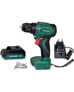 Купить Аккумуляторная дрель-шуруповерт FAVOURITE li-ion, 21 в, 2 ач, 45 hm, 0-550/0-1550 об/мин, 20+1, бесщеточный двигатель, кейс в комплекте: зу, акб 2 ач one battery system OBS 21 DCNB в E-mobi