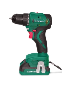 Купить Аккумуляторная дрель-шуруповерт FAVOURITE li-ion, 21 в, 2 ач, 45 hm, 0-550/0-1550 об/мин, 20+1, бесщеточный двигатель, кейс в комплекте: зу, акб 2 ач one battery system OBS 21 DCNB  в E-mobi