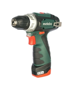 Купить Аккумуляторная дрель Metabo PowerMaxx BS 12 В, 1х2.0, патрон, сумка 600079500 в E-mobi