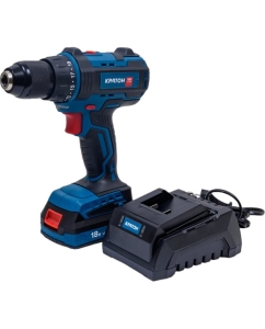 Купить Аккумуляторная бесщеточная дрель-шуруповерт Кратон BCD18-OFA SET АКБ 2.0А·ч, ЗУ, кейс 3 11 01 072 в E-mobi