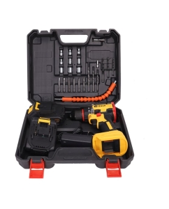 Купить Аккумуляторная дрель EDON AD-18BL набор 24893  в E-mobi