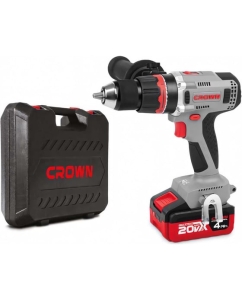 Купить Аккумуляторный шуруповерт Crown bl CT21090HMX-4 BMC в E-mobi