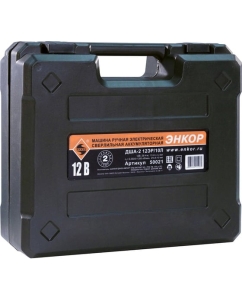 Купить Аккумуляторная дрель-шуруповерт Энкор ДША-2 12ЭР/10Л 50021  в E-mobi