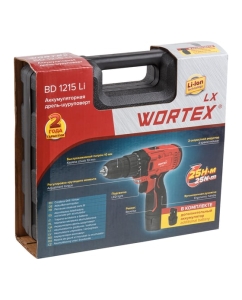 Купить Аккумуляторная дрель-шуруповерт WORTEX LX BD 1215 Li 0329353  в E-mobi