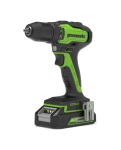 Купить Аккумуляторная дрель-шуруповерт GreenWorks GD24DD35K2 3704007UA в E-mobi