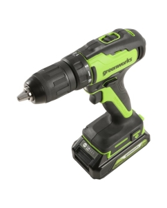 Купить Аккумуляторная дрель-шуруповерт GreenWorks GD24DD35K2 3704007UA  в E-mobi