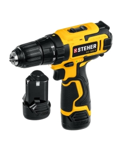 Купить Дрель-шуруповерт STEHER 12В, 2 АКБ 2Ач CD-120-2  в E-mobi