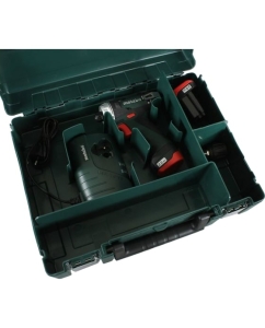 Купить Аккумуляторная дрель-шуруповерт Metabo PowerMaxx BS 12 В, 2х2 Ач, Li-Ion, LC40, патрон, кейс 600080500  в E-mobi