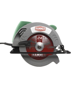 Купить Циркулярная пила Hammer Flex CRP1500/185 1500 Вт, 5600 об/мин, 185x30 мм, максимальный пропил 59 мм 681576 в E-mobi
