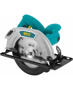 Купить Дисковая пила FIT 1280 Вт, 5000 об/мин, 185/20 мм, железная опора, резиновая накладка, быстрая смена щеток, блок шпинделя, коробка 80398 в E-mobi