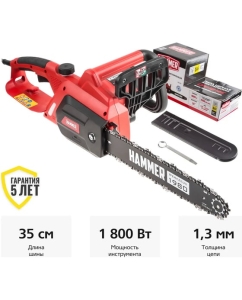 Купить Цепная пила Hammer CPP1814E 577634 в E-mobi