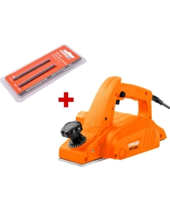 Купить Рубанок СПЕЦ БРУ-600, 650Вт, ширина обработки 82 мм,выборка четверти, картонная упаковка + ножи для рубанка 82 мм СПЕЦ-2057/СПЕЦ-1569 в E-mobi