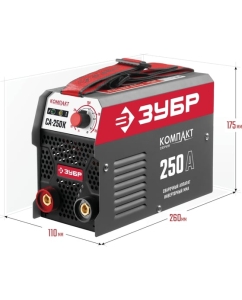 Купить Инверторный сварочный аппарат ЗУБР СА-250К  в E-mobi