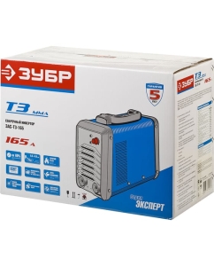 Купить Инвертор 10-165 А, ММА ЗУБР Профессионал ЗАС-Т3-165  в E-mobi