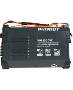 Купить Cварочный инверторный аппарат Patriot WM230DVC MMA с маской 300D 605302291  в E-mobi